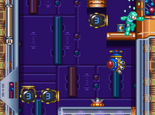 Mega Man 7 screenshot - Burst Man